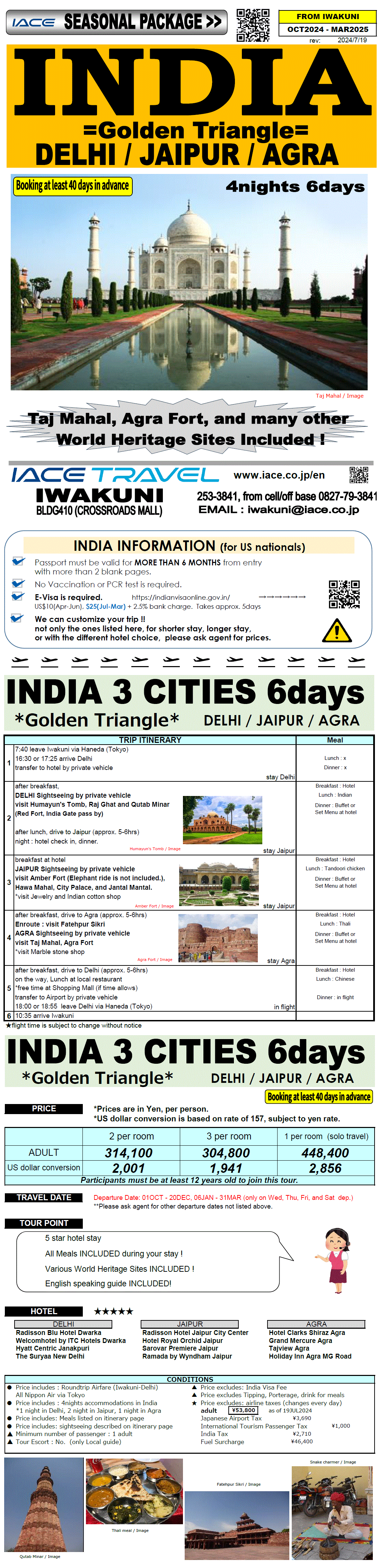 India 6days