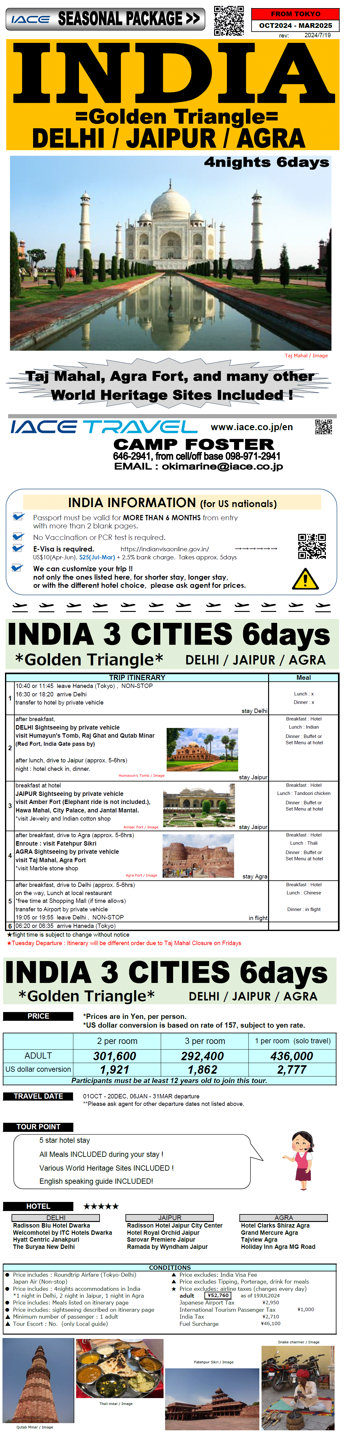 India 6days